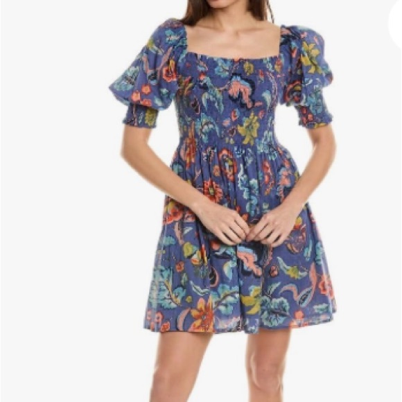 Velvet by Graham & Spencer Dresses & Skirts - Velvet by Graham & Spencer Women's Ramira Dress, Blue/Orange, Size Small, NWT